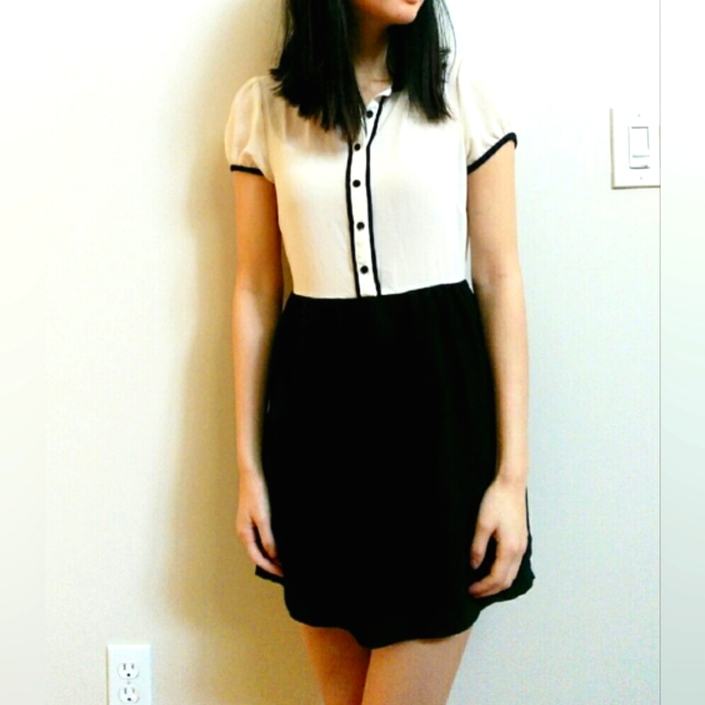 Worn once! Forever 21 sheer dress!
